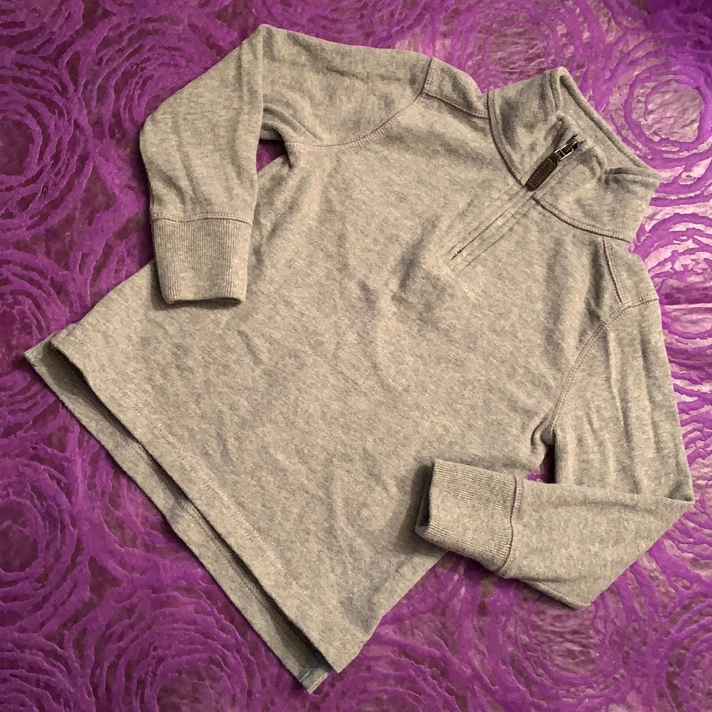 Crewcuts 1/4 zip long sleeve shirt, size 3